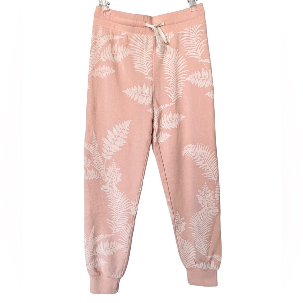 Girls Z Supply Ava Palm Joggers in Rose Pearl (Peachy Pink Color) Size 10/12